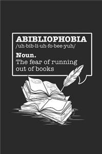 Abibliophobia