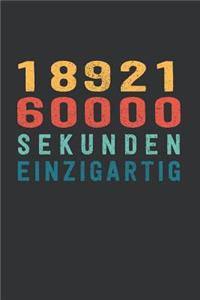 1 892 160 000 Sekunden Einzigartig