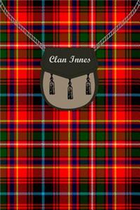 Clan Innes Tartan Journal/Notebook