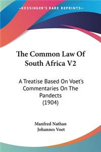 Common Law Of South Africa V2