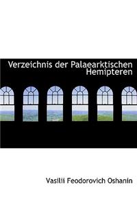 Verzeichnis Der Palaearktischen Hemipteren