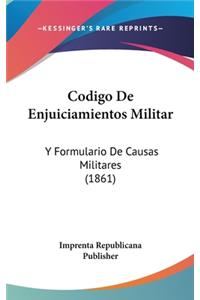 Codigo de Enjuiciamientos Militar