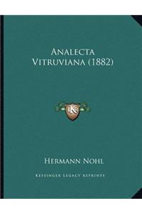 Analecta Vitruviana (1882)