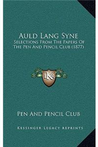 Auld Lang Syne
