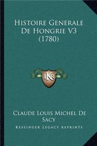 Histoire Generale De Hongrie V3 (1780)