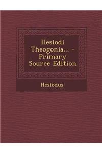 Hesiodi Theogonia...