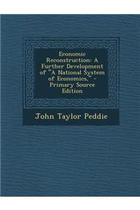 Economic Reconstruction