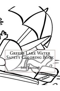 Greers Lake Water Safety Coloring Book