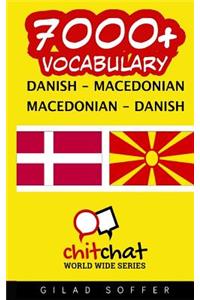 7000+ Danish - Macedonian Macedonian - Danish Vocabulary