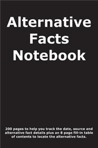 Alternative Facts Notebook