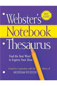 Webster's Notebook Thesaurus