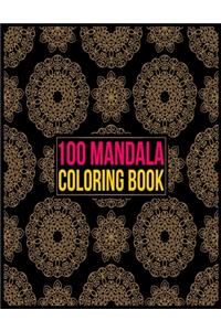 100 Mandala Coloring Book