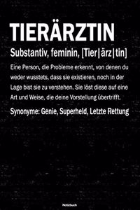 Tierärztin Notizbuch