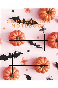 Composition Notebook: Halloween Pumpkin Happy Halloween Journal