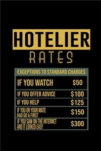Hotelier rates