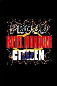 Proud hotel manager citizen