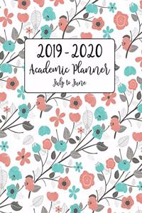 2019 - 2020 Academic Planner July to June