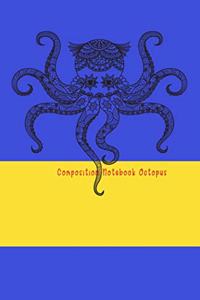 Composition Notebook Octopus