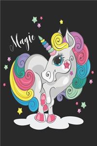 Magic (Unicorn Journal Notebook)