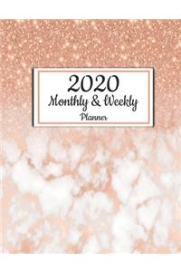 Monthly & Weekly Planner