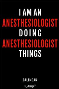 Calendar for Anesthesiologists / Anesthesiologist