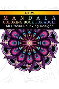 Mandala Coloring Book For Adult
