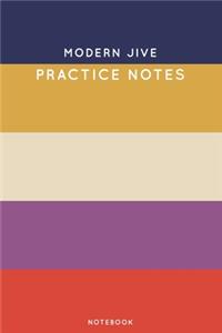 Modern Jive Practice Notes