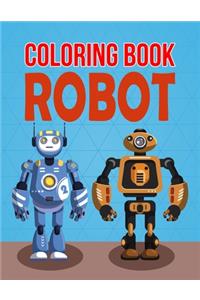 Coloring Book Robot