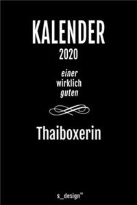 Kalender 2020 für Thaiboxer / Thaiboxerin
