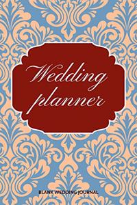 Wedding Planner Small Size Blank Journal-Wedding Planner&To-Do List-5.5