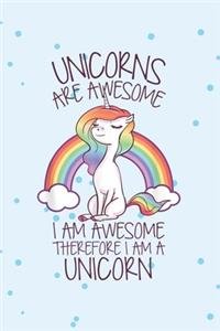 Unicorns are awesome I am awesome therefor I am a unicorn