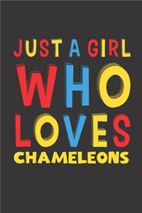 Just A Girl Who Loves Chameleons