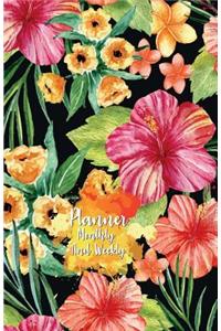 Planner monthly and weekly