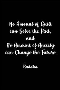 No Amount of Guilt can Solve the Past and No Amount of Anxiety- Buddha