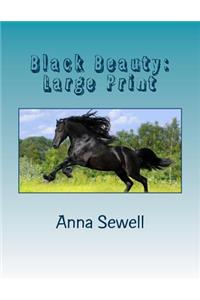 Black Beauty: Large Print