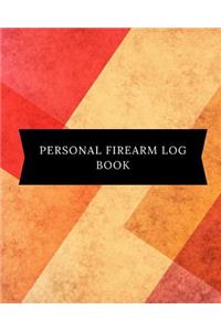 Personal Firearm Log Book