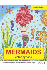 Mermaids Coloring Book