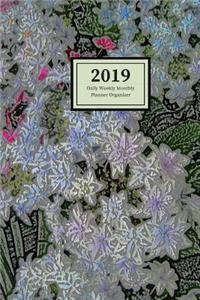 2019 Daily Weekly Monthly Planner Organizer