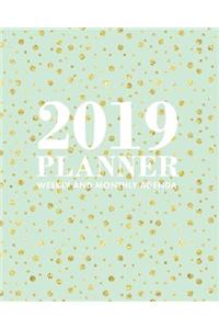 2019 Planner Weekly and Monthly Agenda