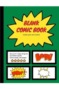 Blank Comic Book