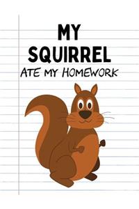 My Squirrel Ate My Homework