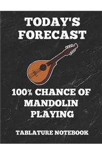 Today's Forecast 100% Chance of Mandolin Playing