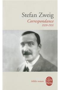 Correspondance 1920 - 1931