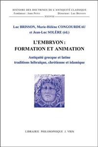 L'Embryon Formation Et Animation