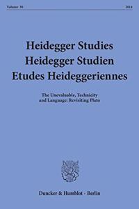 Heidegger Studies / Heidegger Studien / Etudes Heideggeriennes