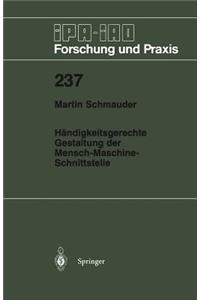 Händigkeitsgerechte Gestaltung der Mensch-Maschine-Schnittstelle