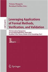 Leveraging Applications of Formal Methods, Verification, and Validation