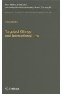 Targeted Killings and International Law