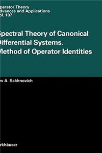 Spectral Theory of Canonical Differential Systems. Method of Operator Identities