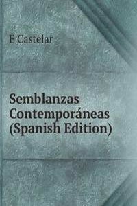 Semblanzas Contemporaneas (Spanish Edition)